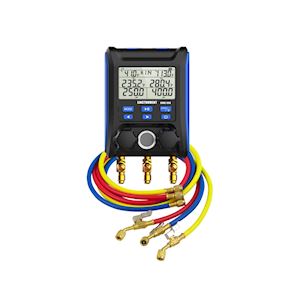  Manifold analyseur digital 2 voies + sondes de températures, multigaz +flexibles - 400x400px